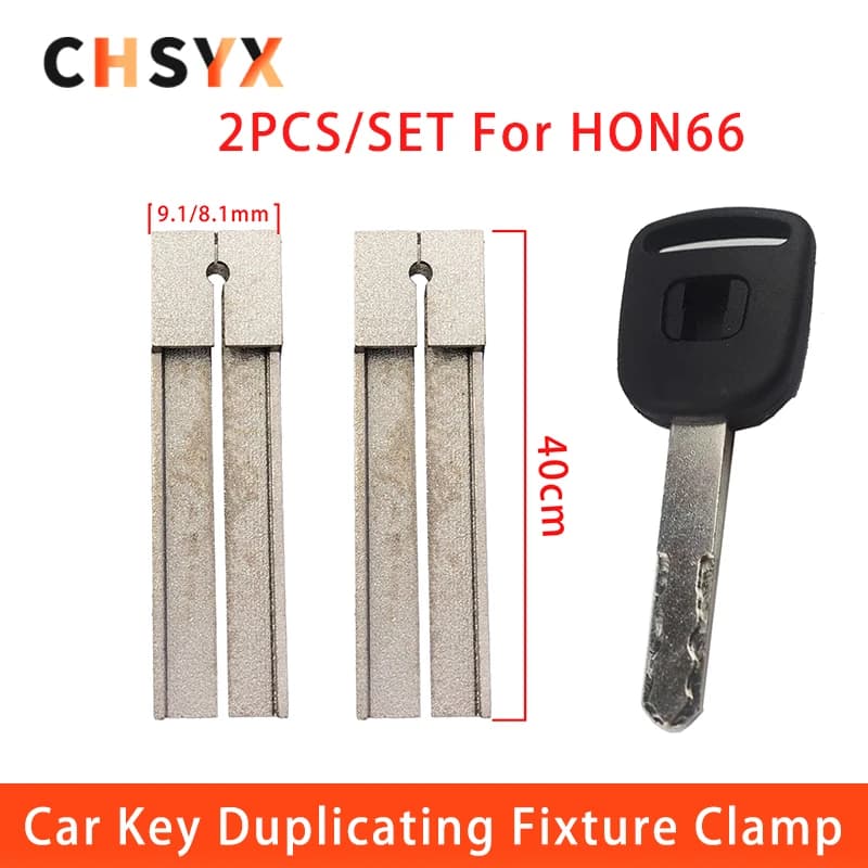 HON66 Keys Duplicating Fixture Clamps For HONDA Key Blank Cutting Machine Accessories Cutter Machine Parts