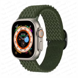 Scrunchie Strap for Apple Watch Band 45mm 44mm 40mm 41mm 42mm 46mm 49mm Elastic Nylon Bracelet iWatch 12 11 9 8 7 6 5 SE Ultra 4
