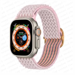Scrunchie Strap for Apple Watch Band 45mm 44mm 40mm 41mm 42mm 46mm 49mm Elastic Nylon Bracelet iWatch 12 11 9 8 7 6 5 SE Ultra 4
