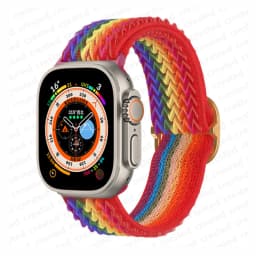 Scrunchie Strap for Apple Watch Band 45mm 44mm 40mm 41mm 42mm 46mm 49mm Elastic Nylon Bracelet iWatch 12 11 9 8 7 6 5 SE Ultra 4