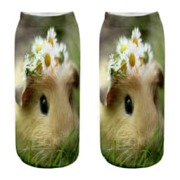 Fashion Animal Socks 3D Printed Funny Kawaii Women Cute Pets Fitness Hamster Sokken Many Style Cool Dropship