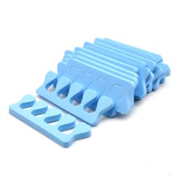 100 PCS/LOT Professional Nail Art Toes Separators Fingers Foots Divider Sponge Soft Gel UV Beauty Tools Polish Manicure Pedicure