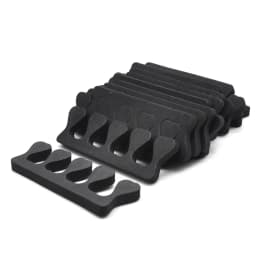 100 PCS/LOT Professional Nail Art Toes Separators Fingers Foots Divider Sponge Soft Gel UV Beauty Tools Polish Manicure Pedicure