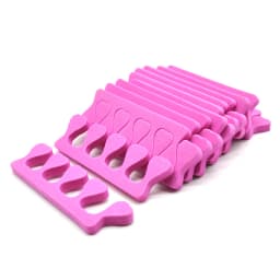 100 PCS/LOT Professional Nail Art Toes Separators Fingers Foots Divider Sponge Soft Gel UV Beauty Tools Polish Manicure Pedicure