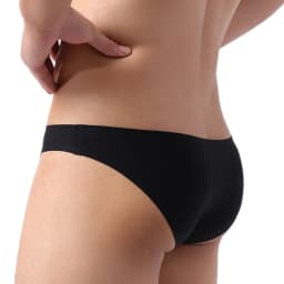 WIDYZON Men Sexy Underwear Briefs Seamless Breathable Men Briefs U Convex Pouch Mesh Solid Male Panties Calzoncillos Underpants