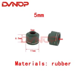 10pcs Motorcycle Valve Oil Seal For Honda CG125 CG150 Yamaha YP250 GS 150cc 125cc 200cc JH70 GY6 50 125 250 SCOOTER MOPED