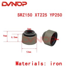 10pcs Motorcycle Valve Oil Seal For Honda CG125 CG150 Yamaha YP250 GS 150cc 125cc 200cc JH70 GY6 50 125 250 SCOOTER MOPED