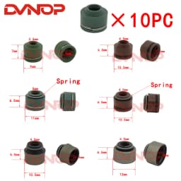 10pcs Motorcycle Valve Oil Seal For Honda CG125 CG150 Yamaha YP250 GS 150cc 125cc 200cc JH70 GY6 50 125 250 SCOOTER MOPED