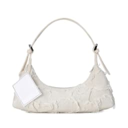 Trendy Patchwork Canvas Underarm Bag Retro Women's Clutch Bag Designer Handbag Luxury Shoulder Bags For Women Bolsa De Hombro