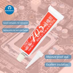 704 705 703 706 Fixed High Temperature Resistant Silicone Rubber Electronic Sealant Sealing Glue Waterproof Silicone Adhesive