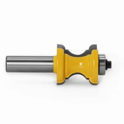 1PC 1/2' 12mm,6mm,8mm Shank Bullnose with Bead Column Router Bit Line Knife Woodworking Cutter Tenon Cutter for Woodworking Tool
