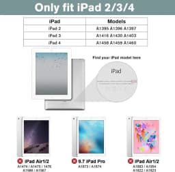 Magnet Case For iPad 2 3 4 Soft Silicon Stand Cover iPad 2 Case iPad 3 ipad4 A1460/A1459/A1458/A1416/A1430/A1395/A1396 case capa