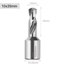 1pc HSS Hole Cutter 6-60mm Weldon Shank Hole Saw Hollow Drill Bit HSS Core Drill Bit For Metal Drilling Tools