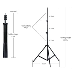 50*70cm Softbox Photography Lighting Kit Photo Studio Single Lamp Holder Continuous Lighting With 2pcs Bulbs Photo Accessories
