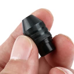 1pc 0.5-3.2mm Swaps Chuck Faster Bits Keyless For 7.9 (M8) Fine-Threaded Spindle Shaft Nut Universal Three-jaw Drill Chunk