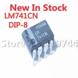 5PCS/LOT LM741CN LM741 DIP-8 operational amplifier chip In Stock New Original