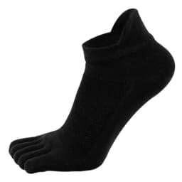 Solid Pure Cotton Ankle Five Finger Socks For Man Soft Elastic Endurable Breathable Mesh Deodorant No Show Toe Boat Socks Sport