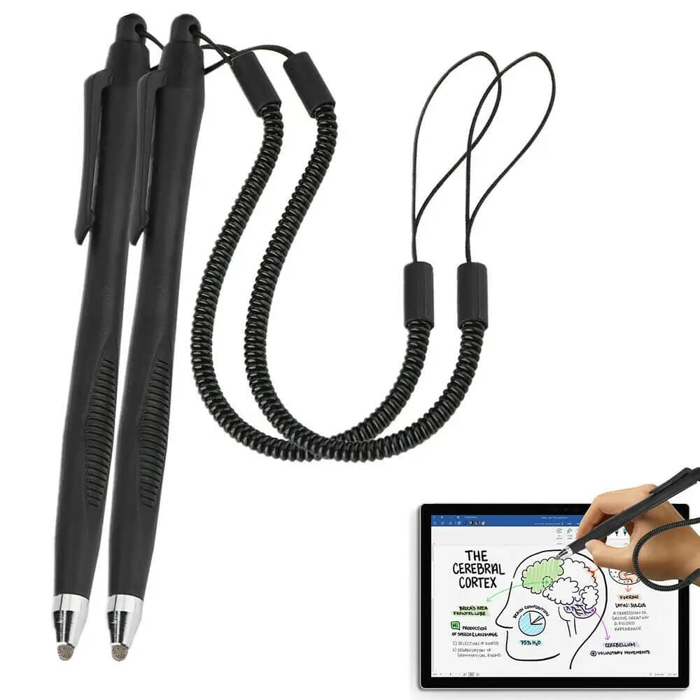 2PCS Universal Touch Screen Pen For Samsung For Huawei Mate 9 10 Tablet Phone Pressure Sensitivity Stylus Wholesale