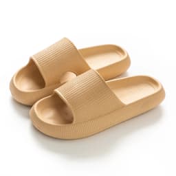 Women Thick Sole Home Slippers Heel Ladies Platform Flat Shoes Non-Slip Eva Living Room Indoor Slides Women Man Slippers