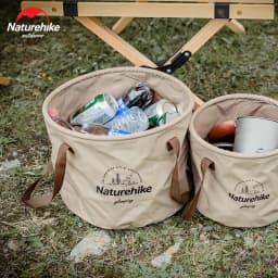 Naturehike Folding Bucket Waterproof Water Sink Bucket Portable OutdoorTravel Foldable Water Basin Camping Hiking Storage Bucket