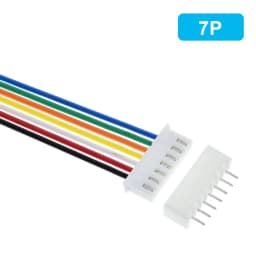 10/30Sets JST XH2.54 XH 2.54mm Wire Cable Connector 2/3/4/5/6/7/8/9/10 Pin Pitch Male Female Plug Socket 20cm Wire Length 26AWG