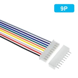 10/30Sets JST XH2.54 XH 2.54mm Wire Cable Connector 2/3/4/5/6/7/8/9/10 Pin Pitch Male Female Plug Socket 20cm Wire Length 26AWG