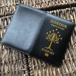 Travel accessories Gondor Middle earth Tree of life Passport Cover for Mens Gift Passport Holder Drop Shipping