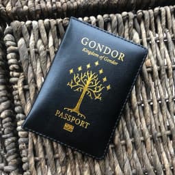 Travel accessories Gondor Middle earth Tree of life Passport Cover for Mens Gift Passport Holder Drop Shipping