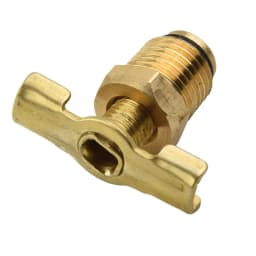 AIR COMPRESSOR TANK 1/4 DRAIN PLUG VALVE / TAP / DRAIN COCK WITH T-HANDLE Air Compressors 1*1/4 Blowdown Valve