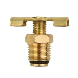 AIR COMPRESSOR TANK 1/4 DRAIN PLUG VALVE / TAP / DRAIN COCK WITH T-HANDLE Air Compressors 1*1/4 Blowdown Valve