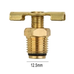 AIR COMPRESSOR TANK 1/4 DRAIN PLUG VALVE / TAP / DRAIN COCK WITH T-HANDLE Air Compressors 1*1/4 Blowdown Valve
