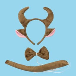 Adult Kids Party Koala Bear Ear Headband Bow Tie Tail Set Gifts Animal Hair Bands Plush Birthday Halloween Costume Cosplay