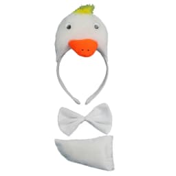 Adult Kids Party Koala Bear Ear Headband Bow Tie Tail Set Gifts Animal Hair Bands Plush Birthday Halloween Costume Cosplay