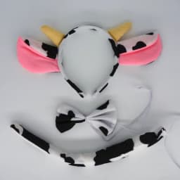 Adult Kids Party Koala Bear Ear Headband Bow Tie Tail Set Gifts Animal Hair Bands Plush Birthday Halloween Costume Cosplay