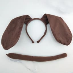 Adult Kids Party Koala Bear Ear Headband Bow Tie Tail Set Gifts Animal Hair Bands Plush Birthday Halloween Costume Cosplay