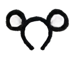 Adult Kids Party Koala Bear Ear Headband Bow Tie Tail Set Gifts Animal Hair Bands Plush Birthday Halloween Costume Cosplay