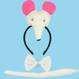 Adult Kids Party Koala Bear Ear Headband Bow Tie Tail Set Gifts Animal Hair Bands Plush Birthday Halloween Costume Cosplay