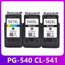 For Canon PG-540 PG540 CL541 CL-541 Ink Cartridges PG 540 CL 541 PIXMA MG3250 MG3255 MG3550 MG4100 MG4150 MG4200 MG4250 PG-540XL