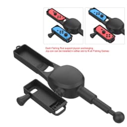 For Nintendo Switch Fishing Rod for Fishing Star for SWITCH Fishing Game Accessories for Joy-con Controller Handle Storage