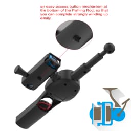 For Nintendo Switch Fishing Rod for Fishing Star for SWITCH Fishing Game Accessories for Joy-con Controller Handle Storage