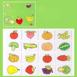 Montessori Toy Wooden Building Blocks Early Learning Educational Toys Color Shape Match Kids Puzzle Toys For Children Boys Girls