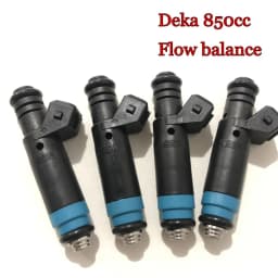 4x Flow Balance Ev1 Deka 850cc High Impedance Nozzle Fuel Injector For Siemens V8 LT1 LS1 LS6 110324 FI114991