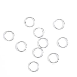 5-50 Pcs/set Opening Silver Hair Ring Hip-hop Hair Braid Charm Dreadlock Beads Clips Cuffs Rings Jewelry Dreadlocks Accessories
