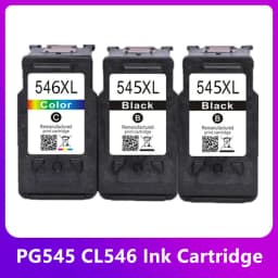 Compatible 545XL 546XL 545 XL 546 XL Ink Cartridge for Canon PG545 CL546 PG-545 for Pixma MG3050 2550 2450 2550S 2950 MX495