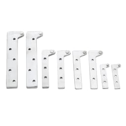 2pcs Pivot Hinges Offset Knife Hinges Inset Door Stainless Steel 360 Degree Rotating Hinges