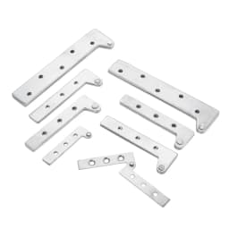 2pcs Pivot Hinges Offset Knife Hinges Inset Door Stainless Steel 360 Degree Rotating Hinges