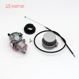 Pocket Bike 47cc 49cc engine carb carburetor with Pod Air Filter 2 stroke for Mini Quad ATV Dirt Bike MiniMoto Go Kart Buggy