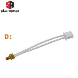M3 Stud Screw-In Thermistor Cartridge 100K NTC 3950 1% for 3D Printer Extruder Mk8 V6 Volcano CR10 M3 Hotend