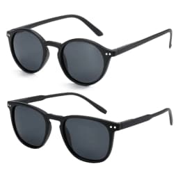 ZENOTTIC Retro Small Round/Square Polarized Sunglasses Vintage Lightweight Frame for Men Women Fashion Shade