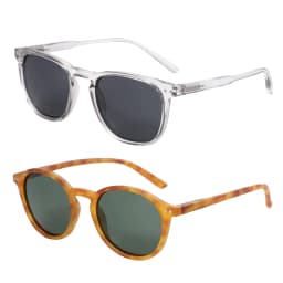 ZENOTTIC Retro Small Round/Square Polarized Sunglasses Vintage Lightweight Frame for Men Women Fashion Shade